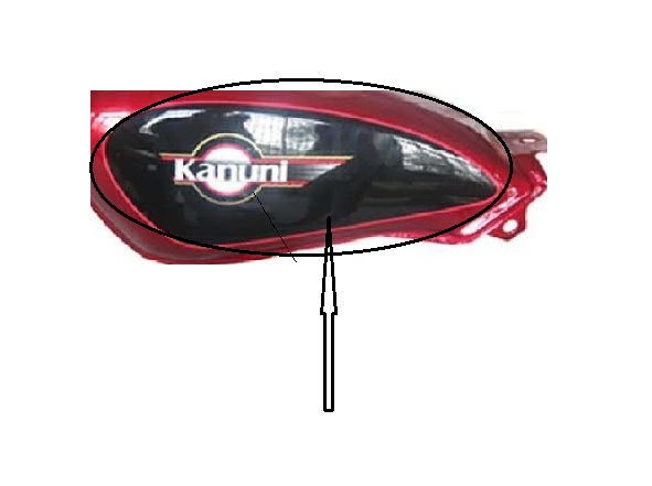 YAKIT DEPO STİKERİ SOL