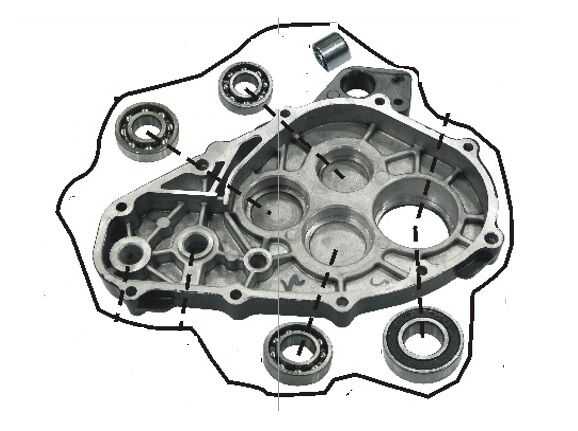 ŞANZUMAN KUTUSU  GERİ VİTESLİ KOMPLE