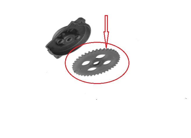 YAĞ POMPA DİŞLİSİ (PLASTİKLİ)