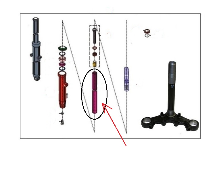 AMORTİSÖR BORUSU ÖN İÇ